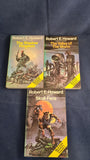 Robert E Howard - Skull-Face Omnibus: Volume 1, 2 & 3,Panther, 1976, Paperbacks