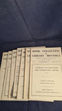 Book Collecting & Library Monthly Magazines, Numbers 1-3, 6-8 & 10, 1968/69