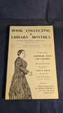 Book Collecting & Library Monthly Magazines, Numbers 1-3, 6-8 & 10, 1968/69