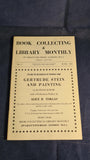 Book Collecting & Library Monthly Magazines, Numbers 1-3, 6-8 & 10, 1968/69