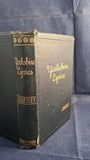 John Hartley - Yorkshire Lyrics, Poems, W Nicholson, 1898