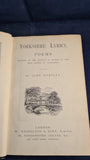 John Hartley - Yorkshire Lyrics, Poems, W Nicholson, 1898