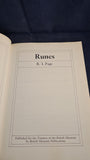 R Page - Reading The Past, Runes, British Museum Publications, 1987