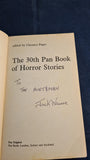 Clarence Paget - 30th Pan Book of Horror Stories, 1989, First Edition, Signed, Paperbacks