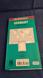 Germany World Travel Map, Bartholomew, 1985