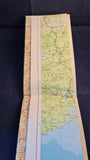 Germany World Travel Map, Bartholomew, 1985