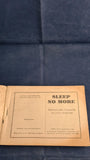August Derleth - Sleep No More, Armed Services Edition, Paperbacks
