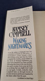 Ramsey Campbell - Waking Nightmares, Tom Doherty, 1991, 1st Edition, Signed, Letter, Association copy