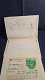 Ramsey Campbell - Waking Nightmares, Tom Doherty, 1991, 1st Edition, Signed, Letter, Association copy