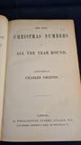 Charles Dickens - The Nine Christmas Numbers of All The Year Round, Chapman & Hall, 1868, 1st