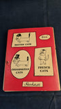 Sine - Scatty, British Cats, French Cats & Cosmopolitan Cats, Max Reinhardt, 1959, Paperbacks