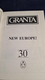 Bill Buford - Granta 30, New Europe! Winter 1990, Granta Publications