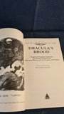 Richard Dalby - Dracula's Brood, Equation Chiller, 1989, First Edition, Paperbacks