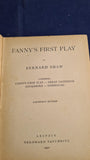 Bernard Shaw - Fanny's First Play, Bernhard Tauchnitz, 1921