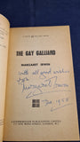 Margaret Irwin - The Gay Galliard, Four Square Book, 1958, Signed, Paperbacks