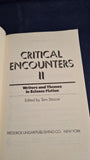 Tom Staicar - Critical Encounters II, Frederick Ungar, 1982, Signed Jessica Amanda Salmonson