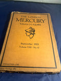 The London Mercury, Volume VIII, No. 47, September 1923, J.C Squire,