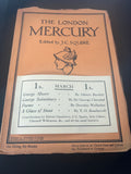 The London Mercury, Volume XXVII, No. 161, March 1933, J.C Squire,