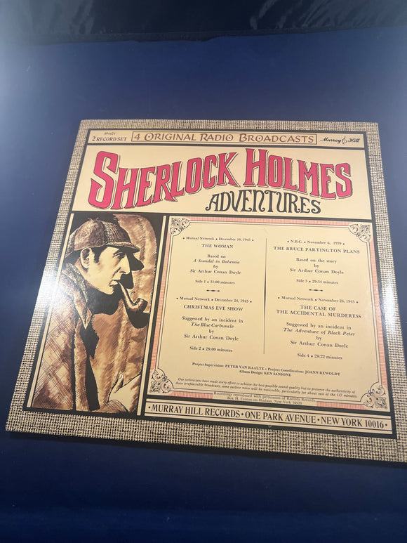 Basil Rathbone - Sherlock Homes, Adventures, Mercury Hill Records. (date unknown)