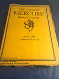 The London Mercury, Volume XVII, No. 102, April 1928, J.C Squire,