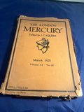 The London Mercury, Volume XI, No. 65, March 1925, J.C Squire,