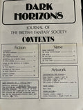 Dark Horizons Issue No 28, Spring 1985, Journal Of The British Fantasy Society