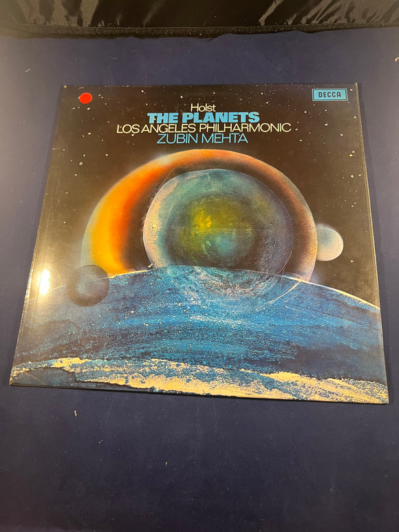 Gustav Holst, The Planets, Los Angeles Philharmonic, Zubin Mehta, 1971, Decca/London Records