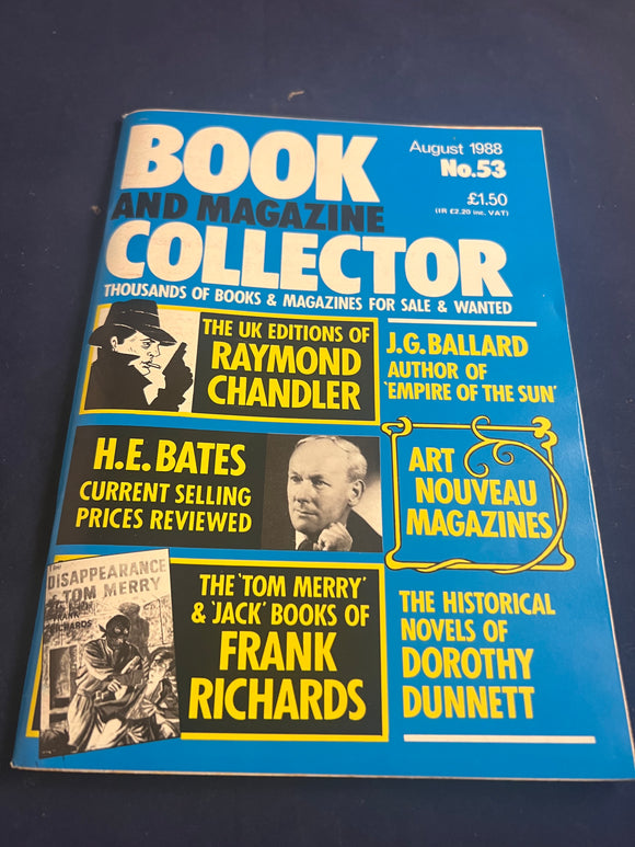 Magazine Collector Number 53 August 1988