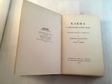 Algernon Blackwood & Violet Pearn - Karma, Macmillan and Co Ltd 1918, First edition