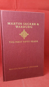 A Memoir George Malcolm Thomson- The First Fifty Years, , Martin Secker & Warburg, 1986, 1st Edition