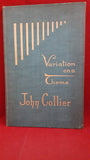 John Collier - Variation On A Theme, Grayson & Grayson, 1935, 1st Edition, Limited 11 /250