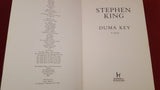 Stephen King - Duma Key, Hodder & Stoughton, 2008, 1st Edition