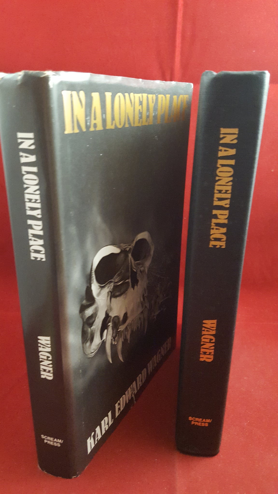 Karl Edward Wagner - In A Lonely Place, Scream Press, 1984, 1st