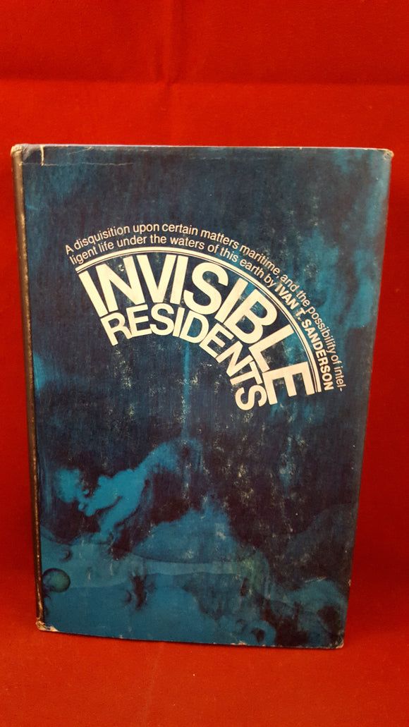 Ivan T Sanderson - Invisible Residents, The World Publishing Company, 1970, Book Club Edition