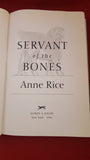 Anne Rice - Servant Of The Bones, Alfred A Knopf, 1996, 1st Edition, Signed