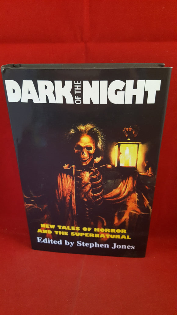 Stephen Jones  Editor - Dark Of The Night, Pumpkin Books, 1997, 1st Edition, Signed
