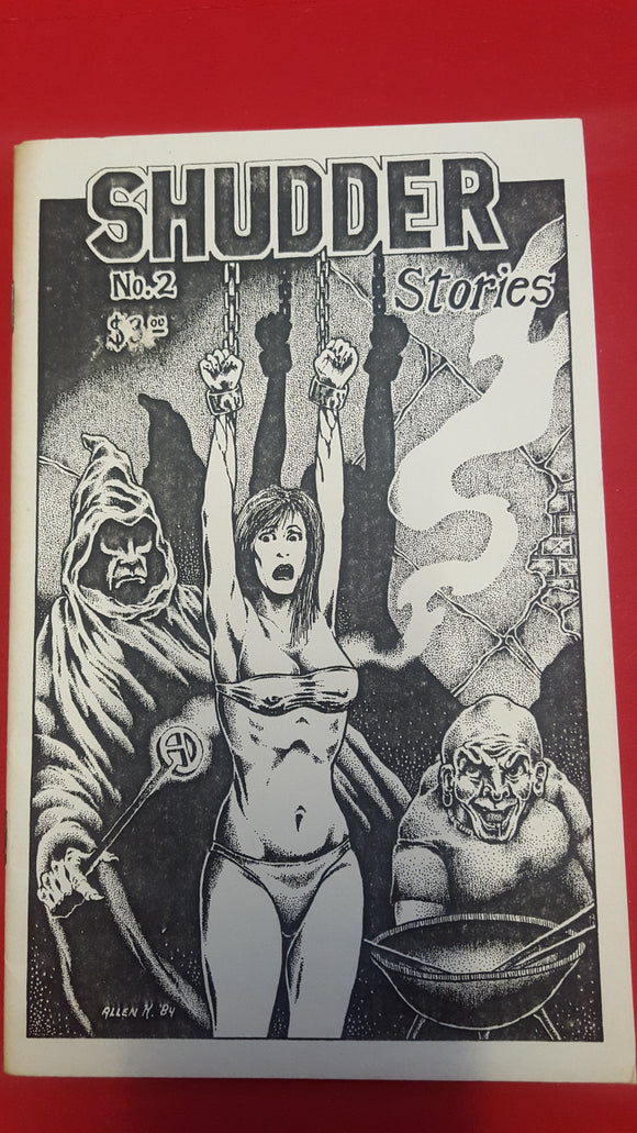Shudder Stories No 2,  Robert M Price, Cryptic Publications, December 1984