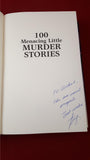 Weinberg Dziemianowicz Greenberg - 100 Menacing Little Murder Stories, Barnes & Noble, Signed