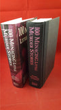 Weinberg Dziemianowicz Greenberg - 100 Menacing Little Murder Stories, Barnes & Noble, Signed