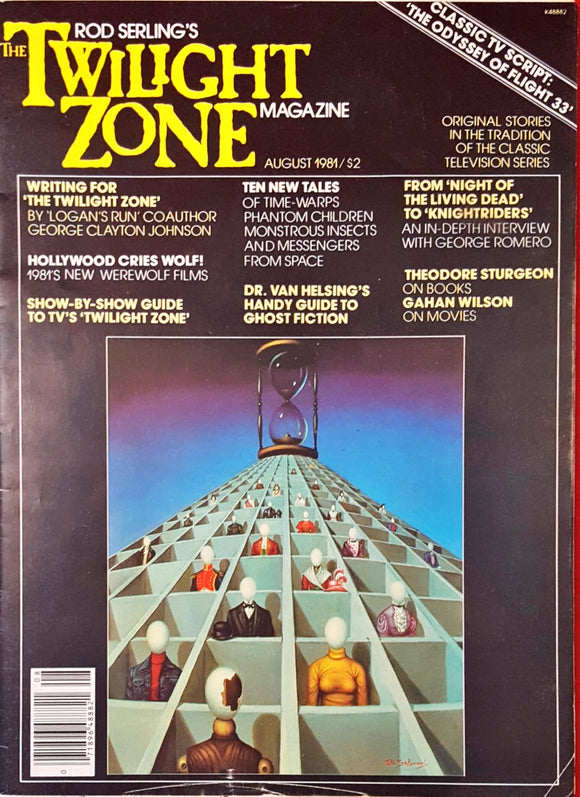 Rod Serling's - The Twilight Zone Magazine, August 1981
