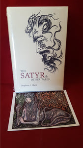 Stephen J Clark - The Satyr & Other Tales, The Swan River Press, Unopened, Signed postcard