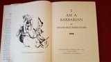 Edgar Rice Burroughs - I Am A Barbarian, Burroughs, 1967, 1st Edition