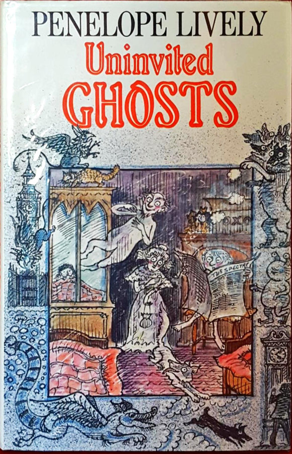 Penelope Lively - Uninvited Ghosts, Heinmann, 1984, 1st Edition Children's Book