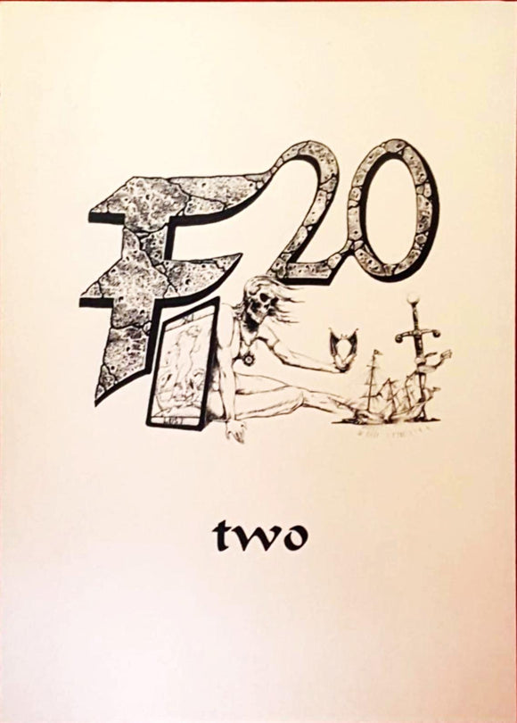 David J Howe - F 20, Issue Two, Enigmatic Press & BFS Publications, 2001, Signed, Limited