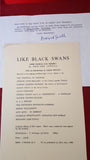 Brocard Sewell - Like Black Swans Some People And Themes, Tabb House, 1982, 1st Edition, Signed, Limited