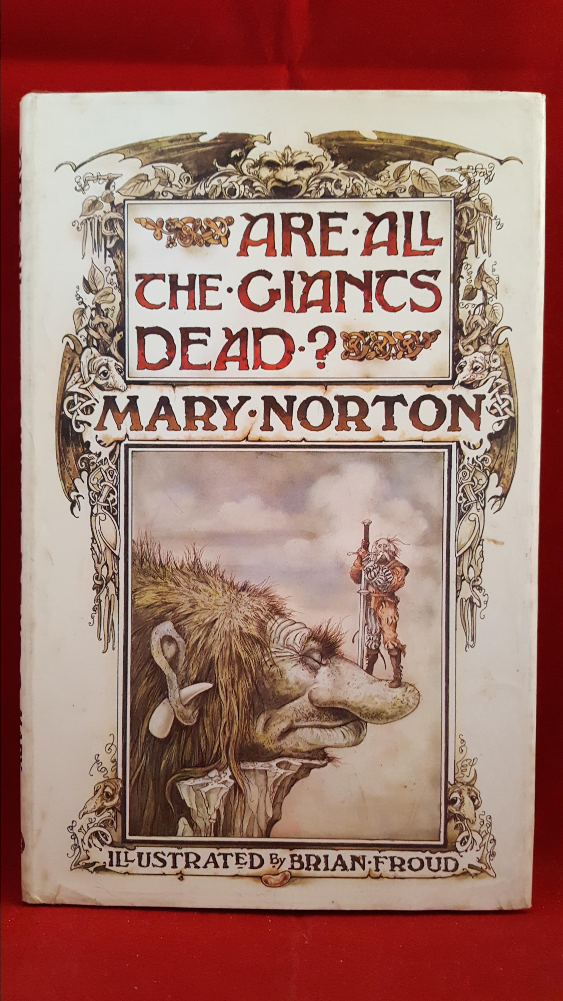 洋書　Are All the Giants Dead?　サイン入り Mary Norton - Are All The Giants Dead? J M Dent & Sons, 1975, 1st