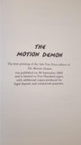 Stefan Grabinski - The Motion Demon, Ash-Tree Press, 2005, 1st UK Edition, Limited