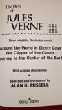 Jules Verne - Around the World in 80 Days, Castle Books, 1978, 1st Edition, 3 novels