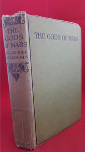 Edgar Rice Burroughs - The Gods Of Mars, Methuen & Co, 1920, 1st Edition & 1st Printing