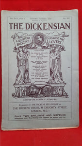 The Dickensian - A Quarterly Magazine for Dickens Lovers,1949, No 292